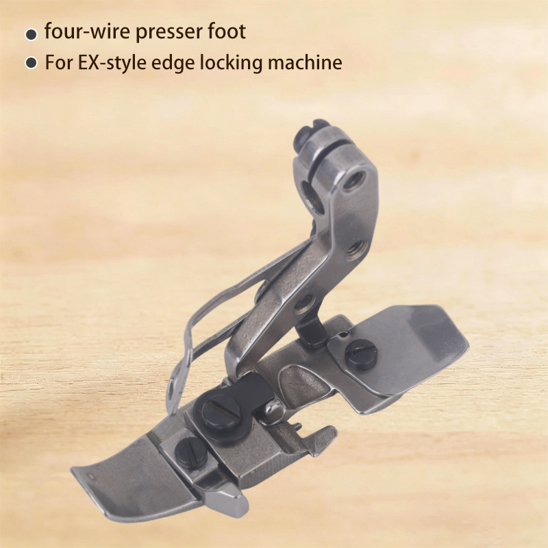 Textile Sewing Machine - 1PCS Four-Thread Presser Foot Original Locking