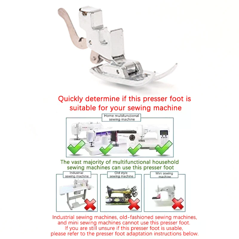 2Pcs Stitching Foot Holder Uni - Textile Sewing Machine review and price
