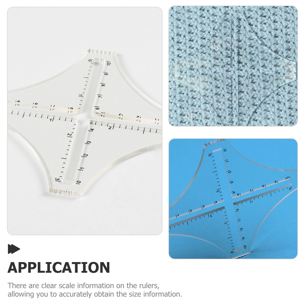 Transparent Knitting Density R - Sewing Gauge Ruler review and price