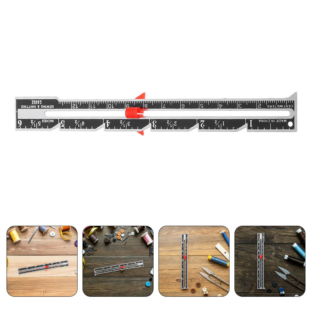 8Pcs Ergonomic Sewing Ruler Se - Sewing Gauge Ruler review and price