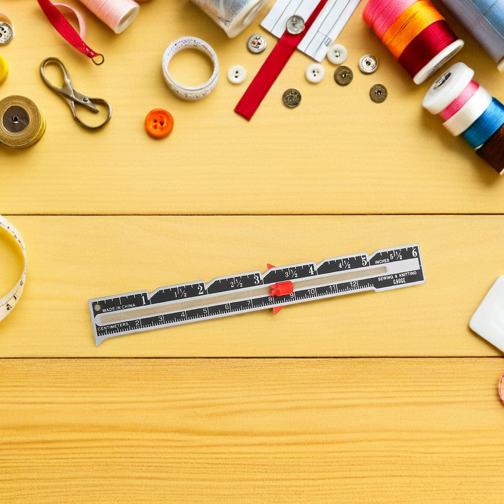 8Pcs Ergonomic Sewing Ruler Se - Sewing Gauge Ruler review and price